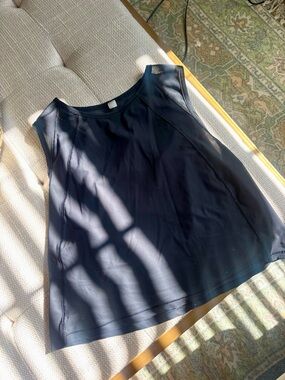 lululemon athletica black lightweight running Performance Tank